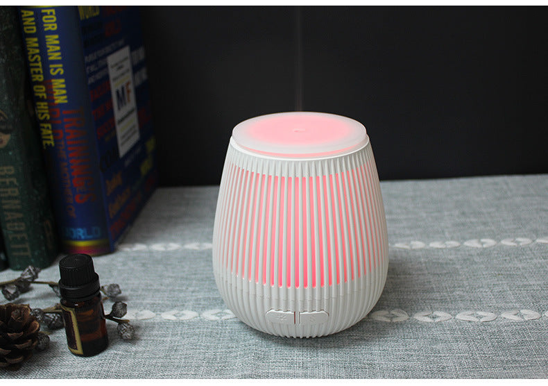 USB-aromadiffuser med fargelys – luftfukterlampe