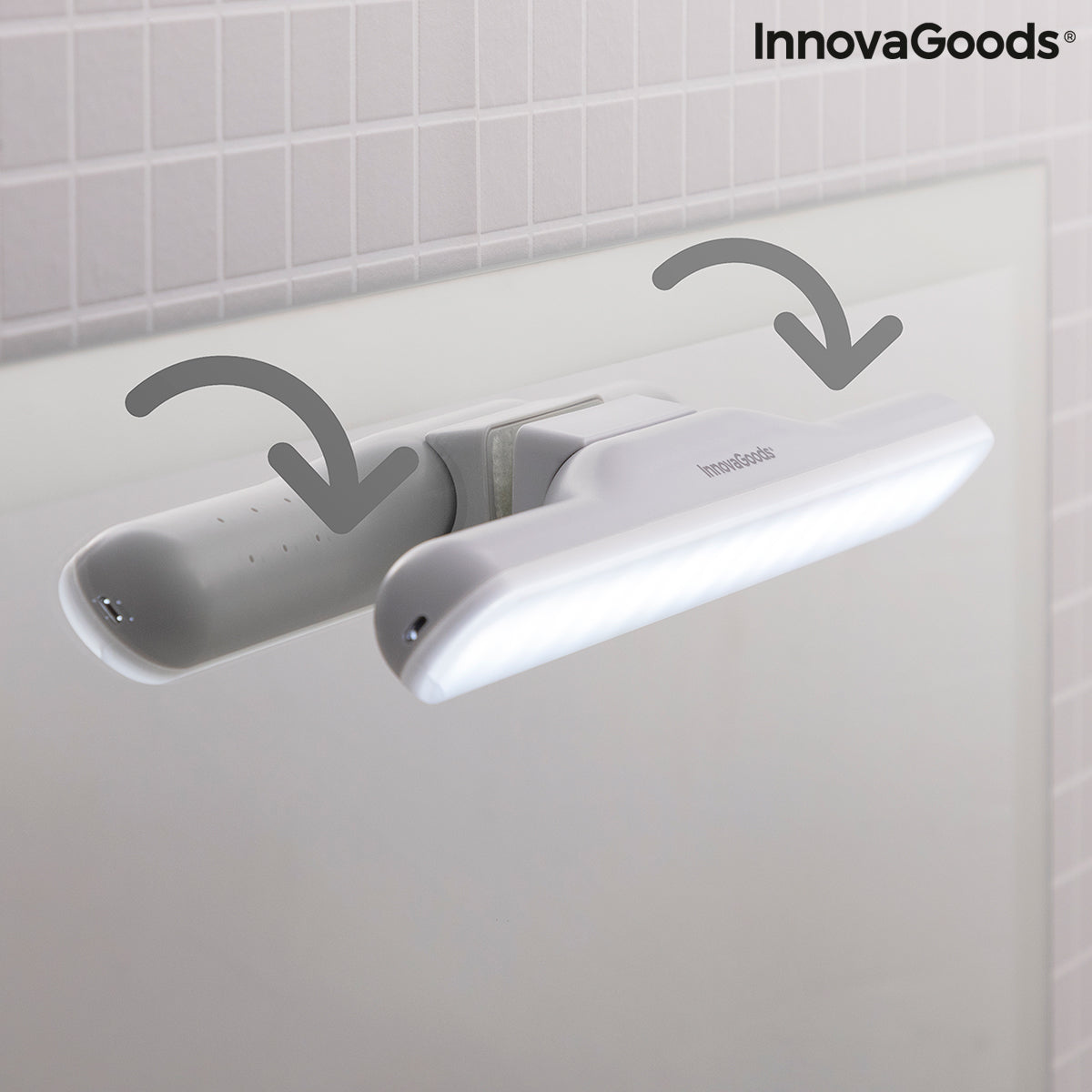 2-i-1 oppladbar magnetisk LED-lampe – Lamal