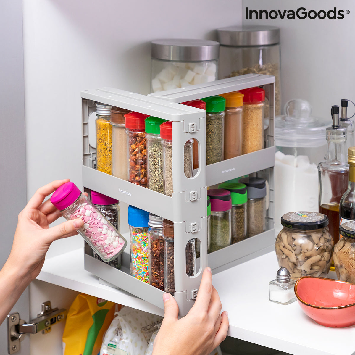 Uttrekkbar krydderhylle – Rispick InnovaGoods