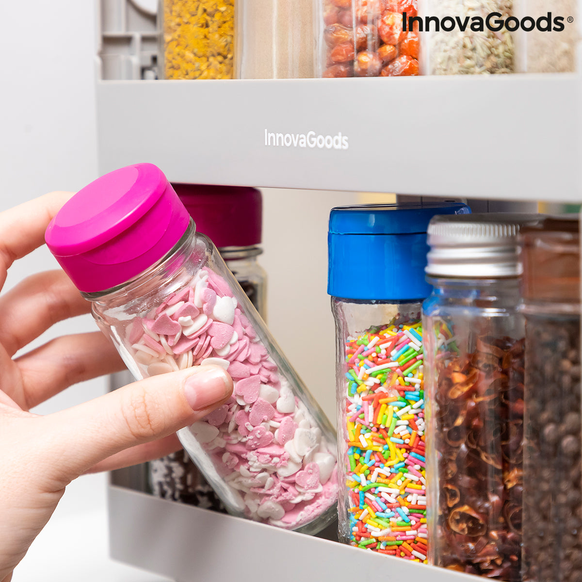 Uttrekkbar krydderhylle – Rispick InnovaGoods