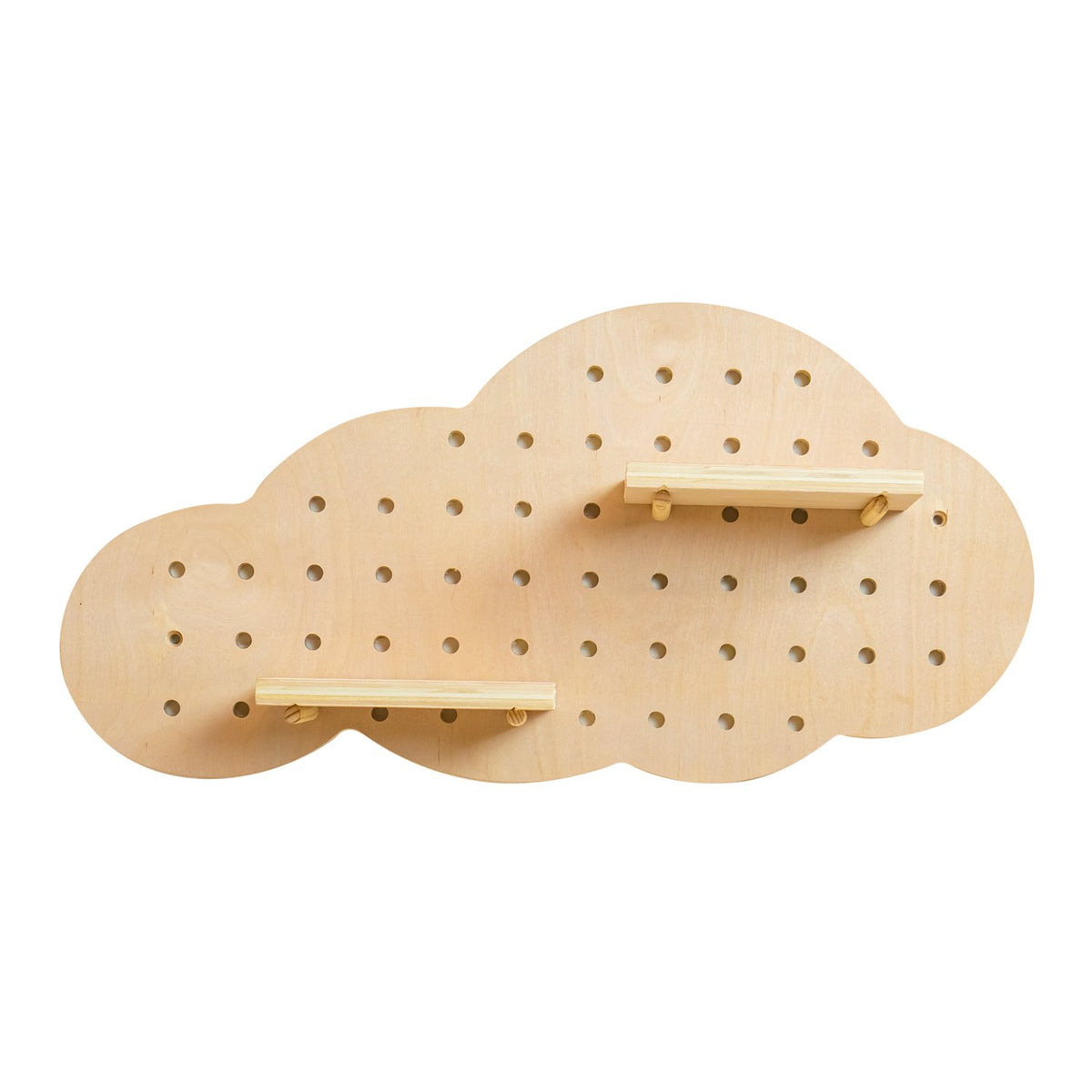 Skyformet pegboard-organisator til verksted