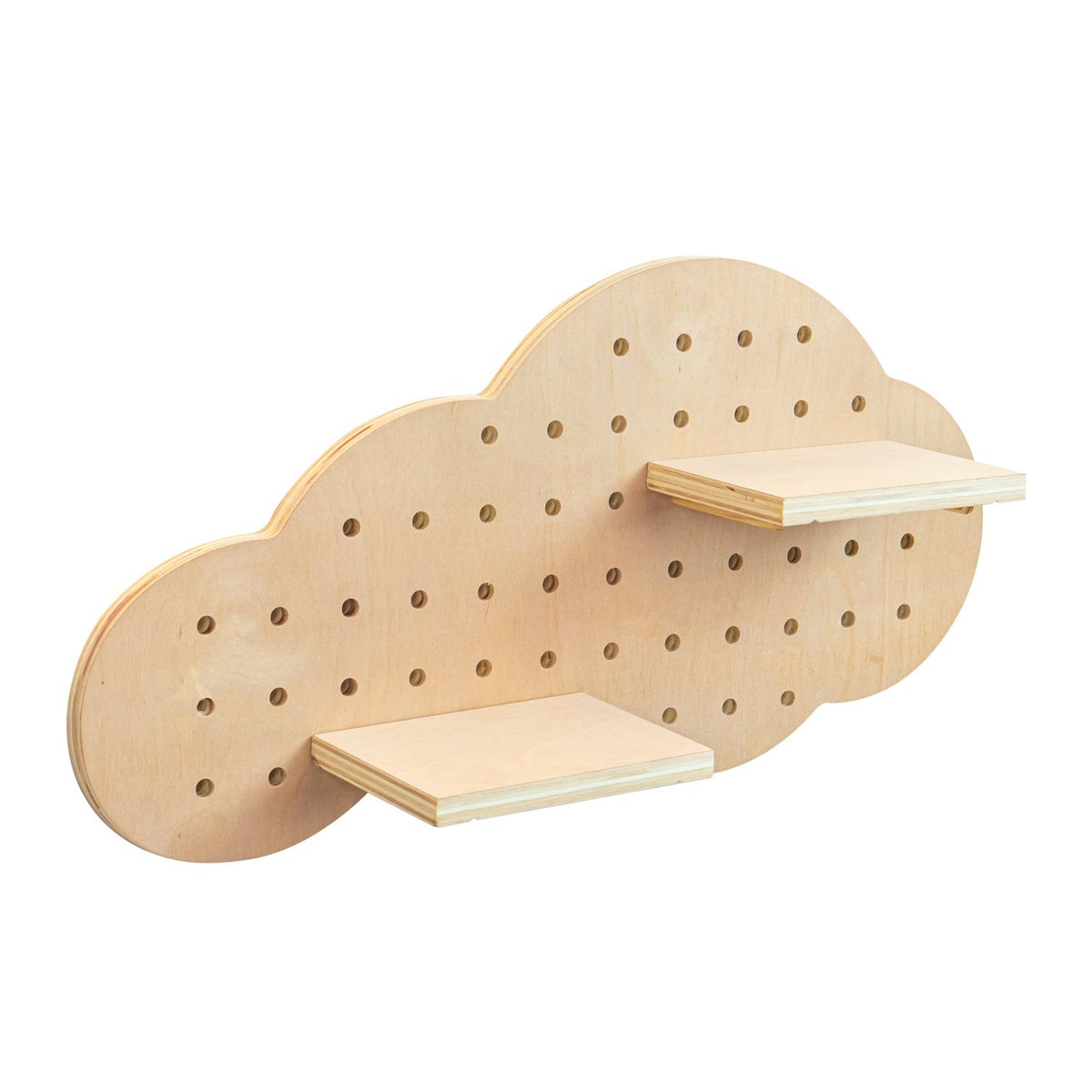 Skyformet pegboard-organisator til verksted