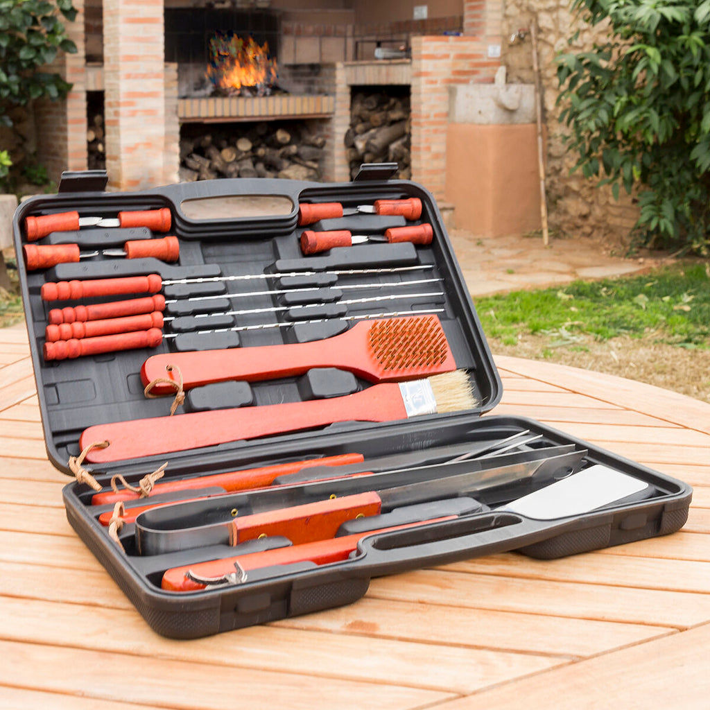 Grillverktøysett Barbecase InnovaGoods – 18 deler