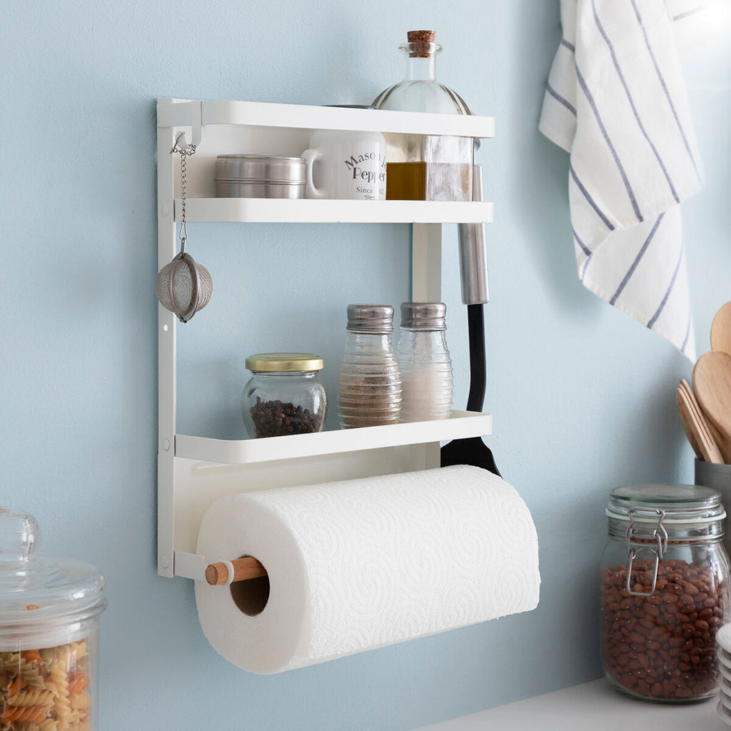 Magnetisk organizerhylle MagoRac – InnovaGoods, hvit