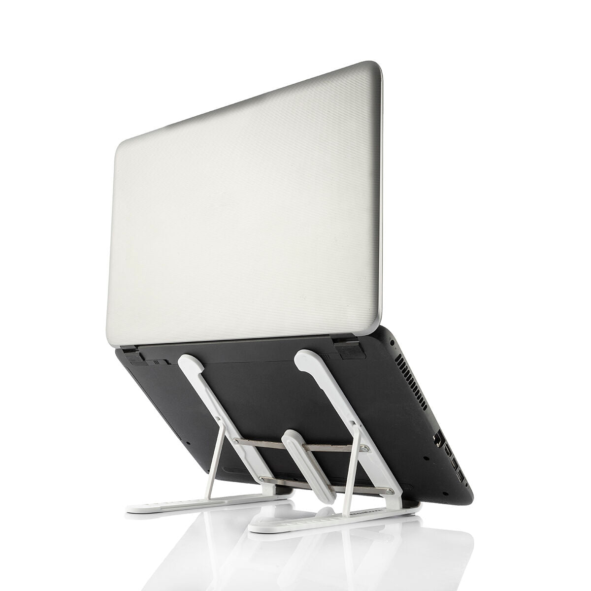 Sammenleggbar og justerbar laptopstativ Flappot
