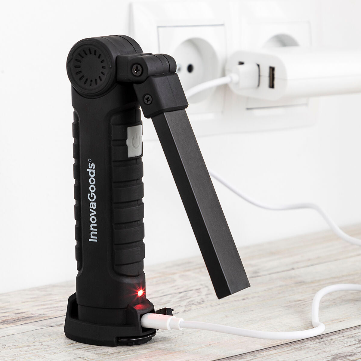 5-i-1 oppladbar magnetisk LED-lommelykt – Litooler
