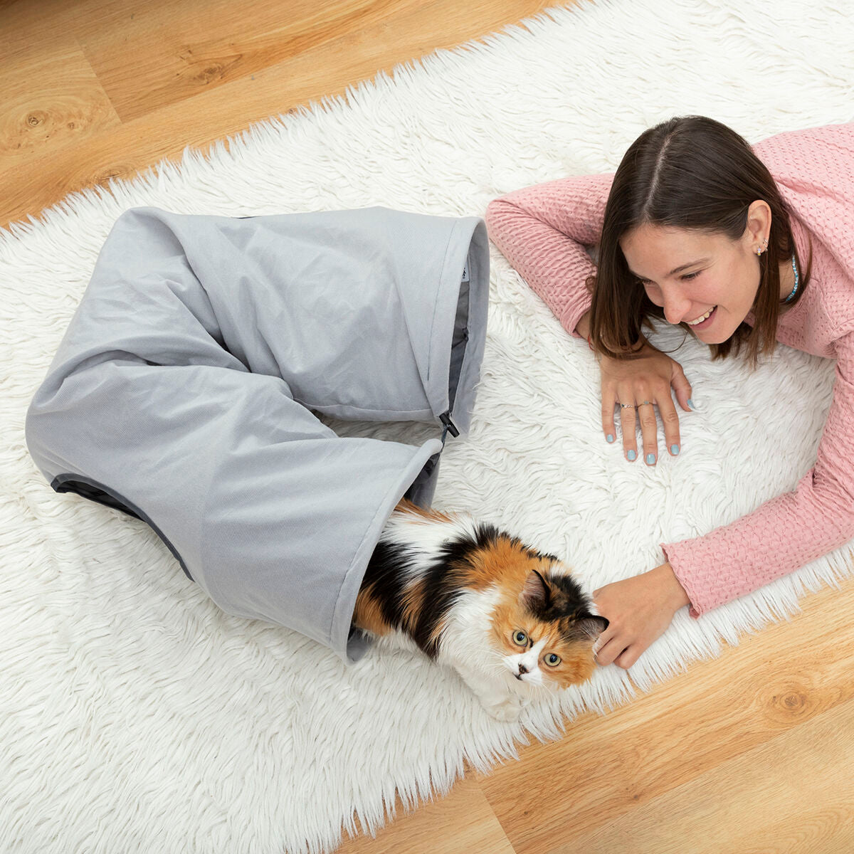 Sammenleggbar kattetunnel Funnyl – InnovaGoods