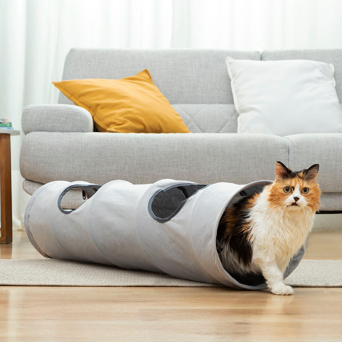 Sammenleggbar kattetunnel Funnyl – InnovaGoods