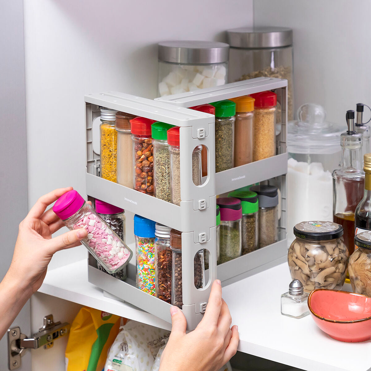 Uttrekkbar krydderhylle – Rispick InnovaGoods