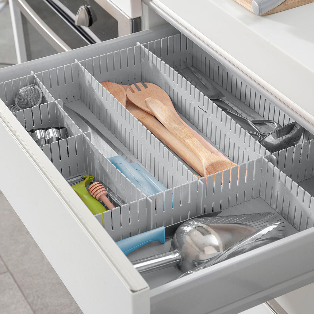 Justerbar skuffeorganisator Condor – 16 deler, InnovaGoods
