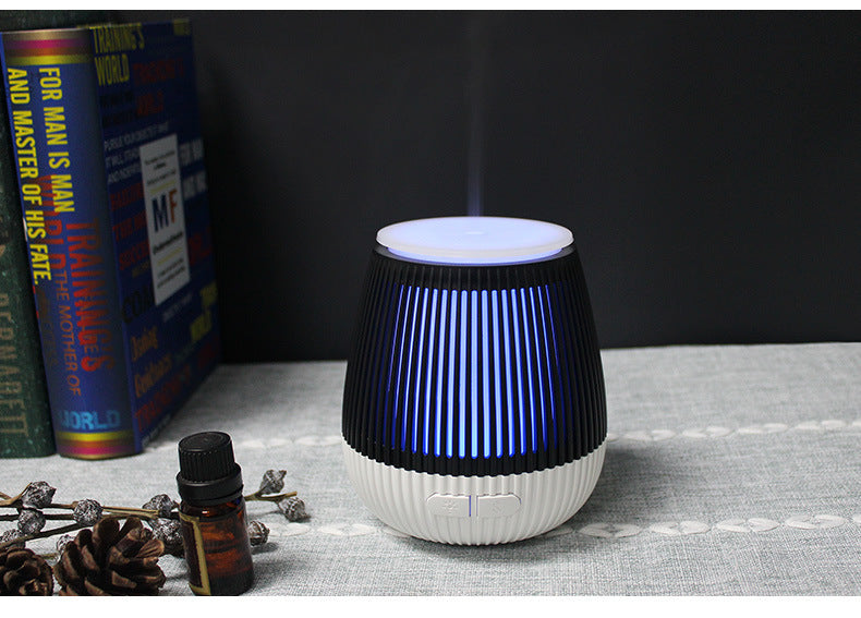 USB-aromadiffuser med fargelys – luftfukterlampe